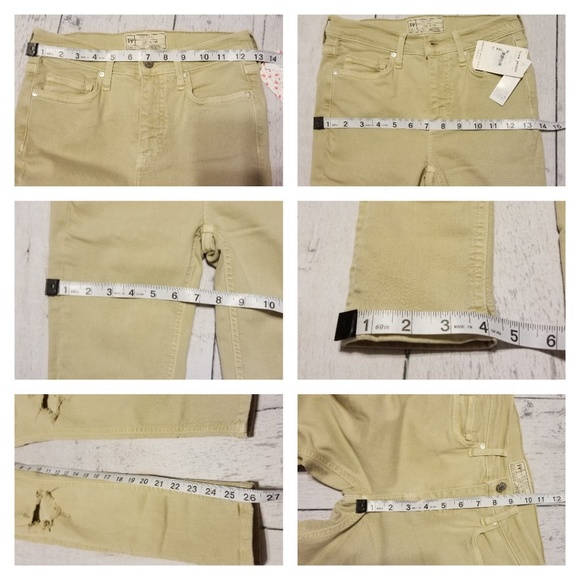 Free People High Waisted Busted Knee Skinny Jean - Picture 4 of 5